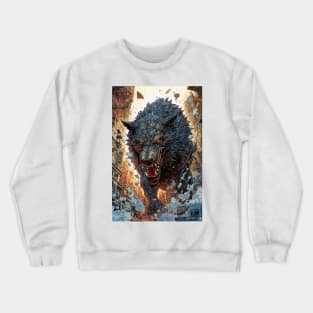 Wolf Monster Crewneck Sweatshirt